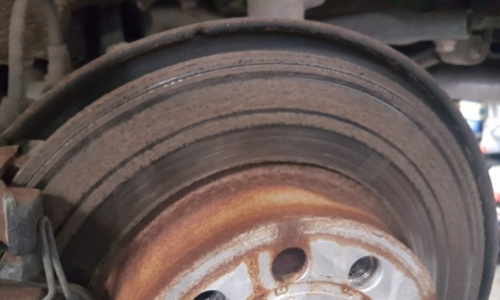 BAD CONTACT OF PLATE ON THE DISC